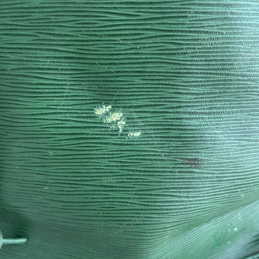 LOUIS VUITTON green epi leather NOE bucket bag - Picture 5 of 9